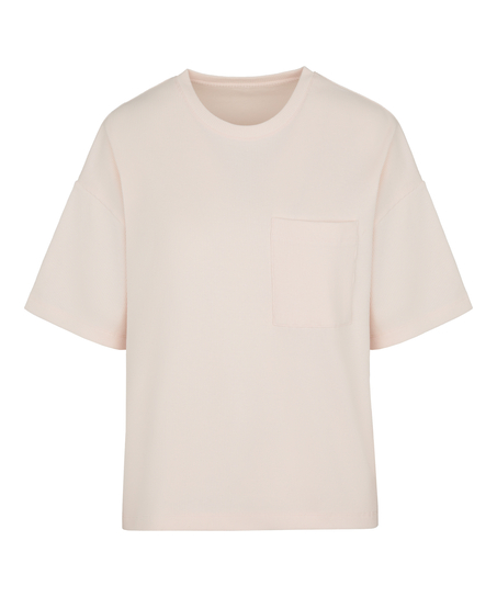 Pyjama Top Waffle, R&oacute;żowy