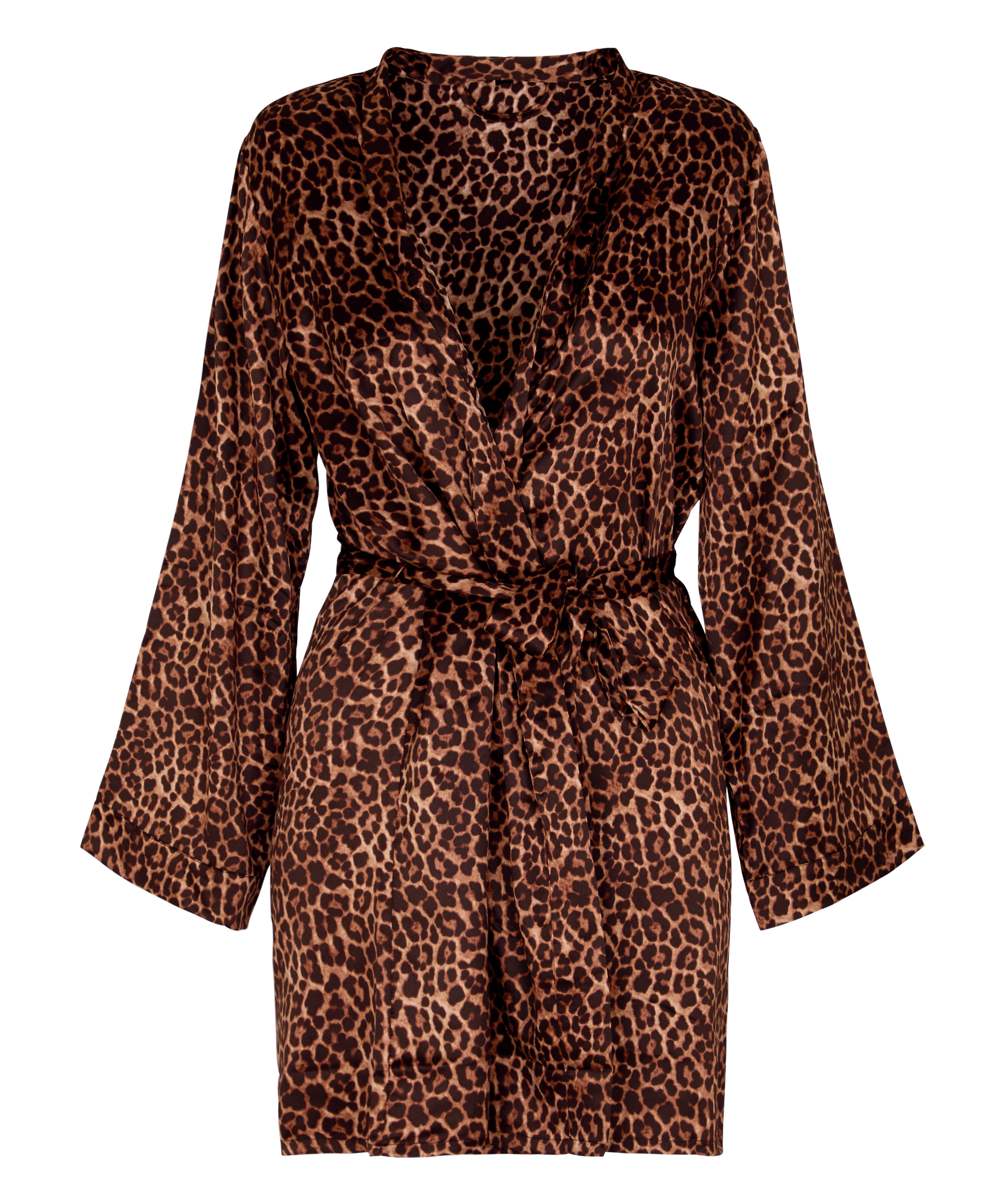 Kimono Satin, Czarny, main
