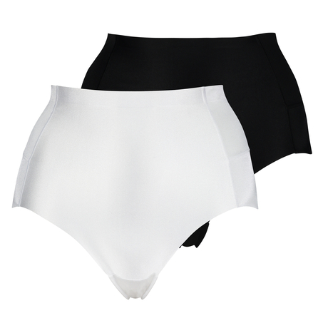 2-Pack Smoothing shaping brief - Level 1, Biały