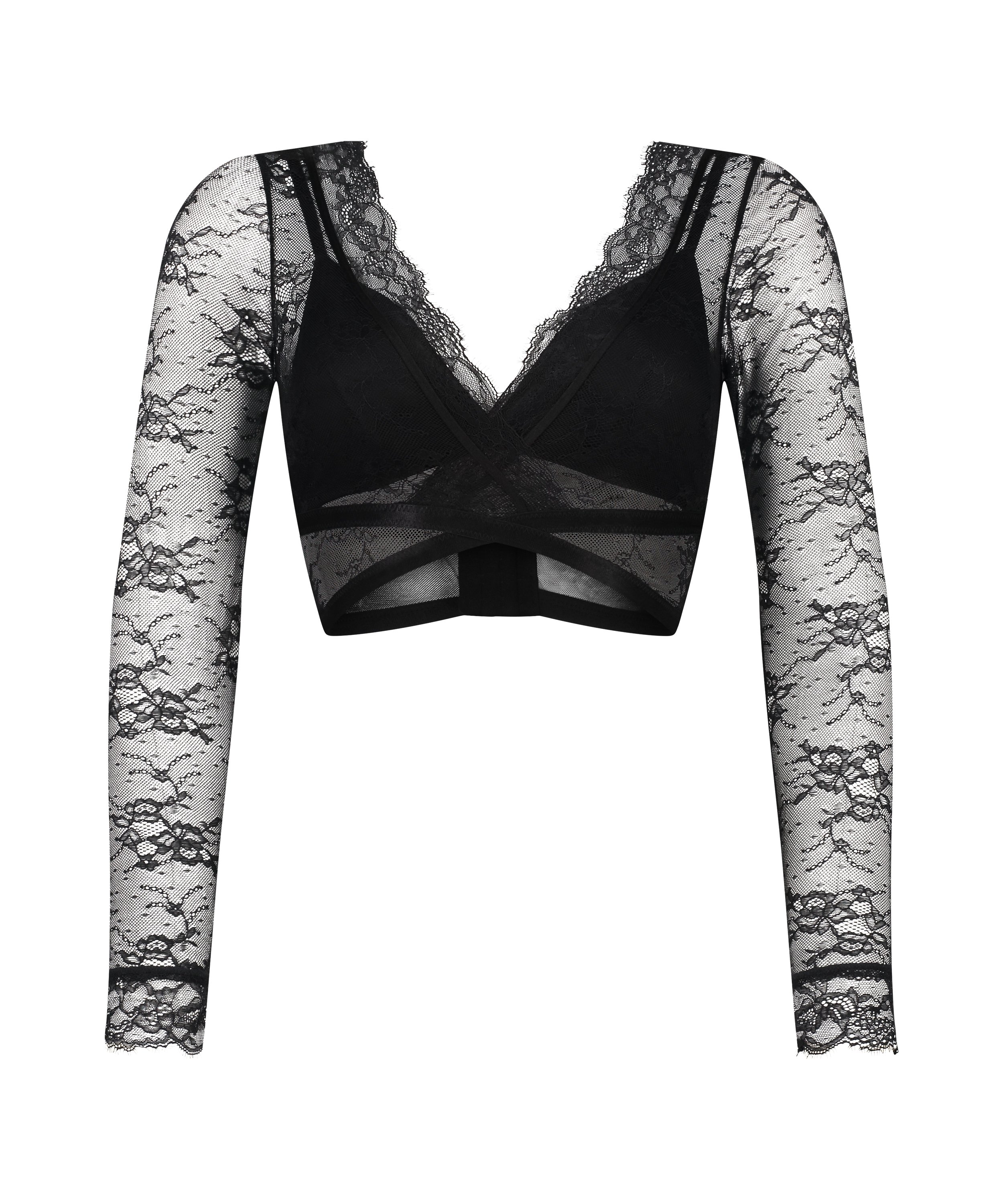 Biustonosz bralette Molly, Czarny, main