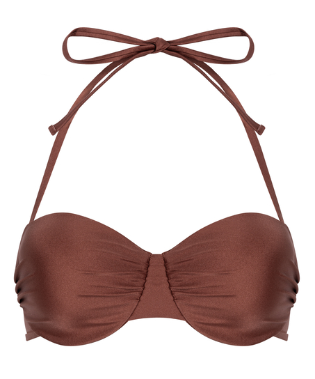 Top od bikini Dune Bandeau, Czerwony