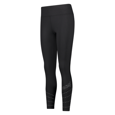 Legginsy HKMX Run Baby Run o normalnej talii, Czarny