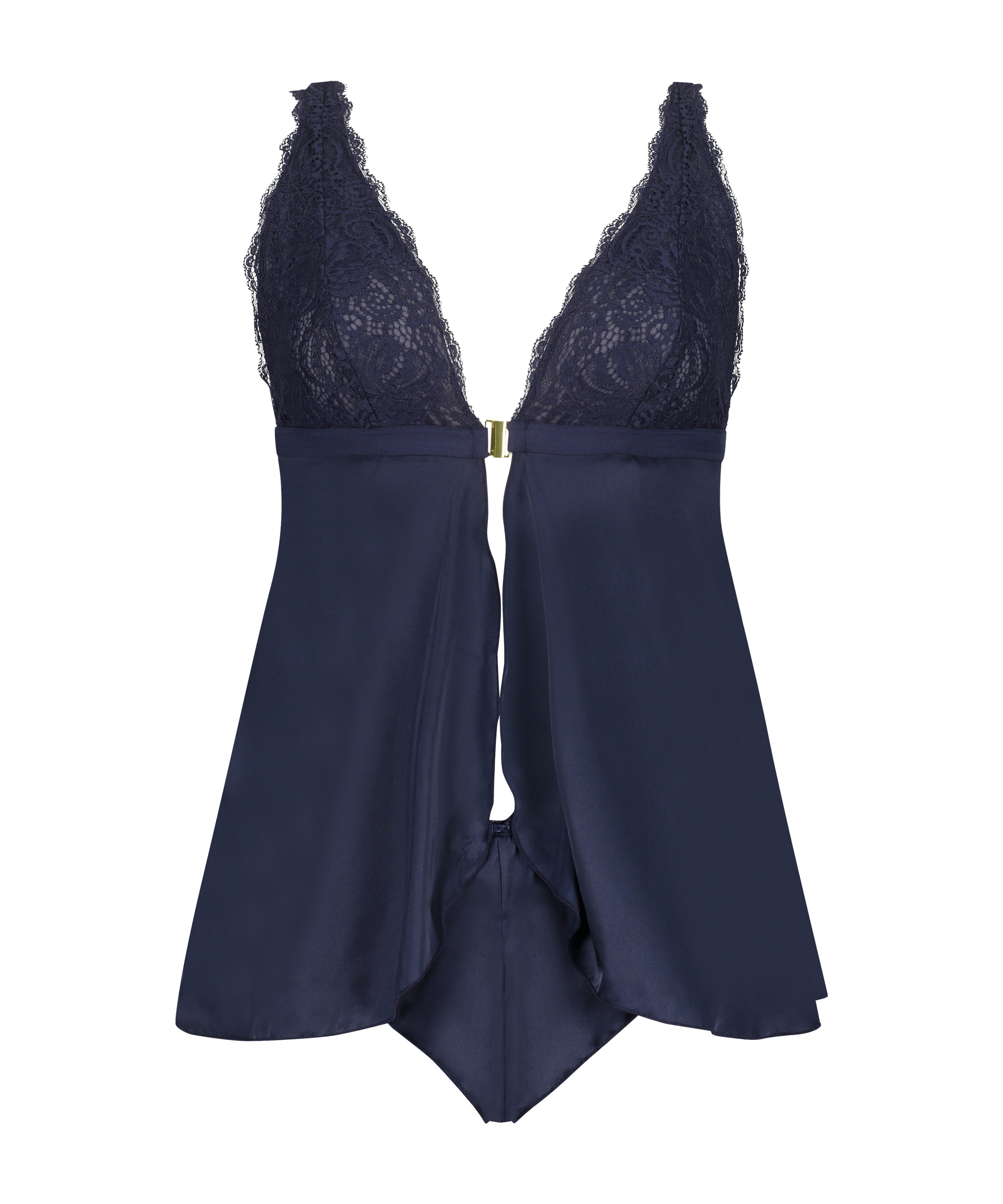 Babydoll Satin Mariah, Niebieski, main