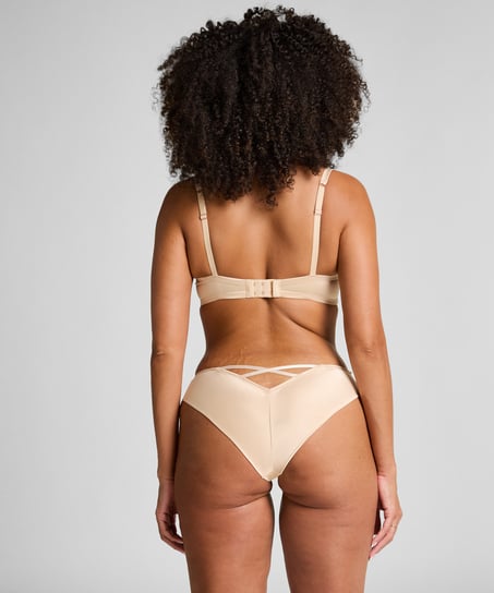 Biustonosz bez usztywnienia z fiszbinami Emilia, Żółty