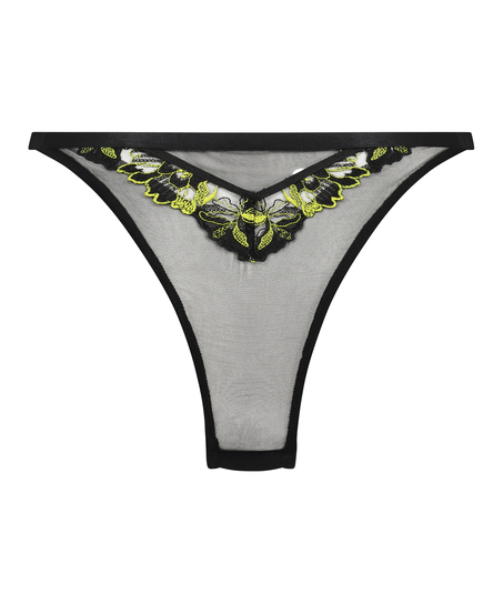 Majtki brazylijskie Feyra, Czarny