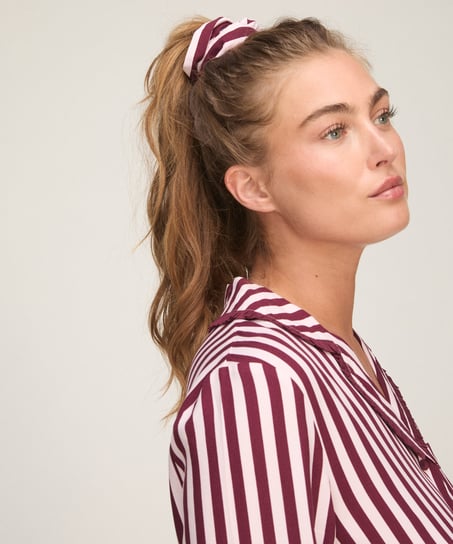 Pyjama Set Poplin Ruffle, R&oacute;żowy