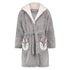 Kids Fleece Bathrobe, Szary