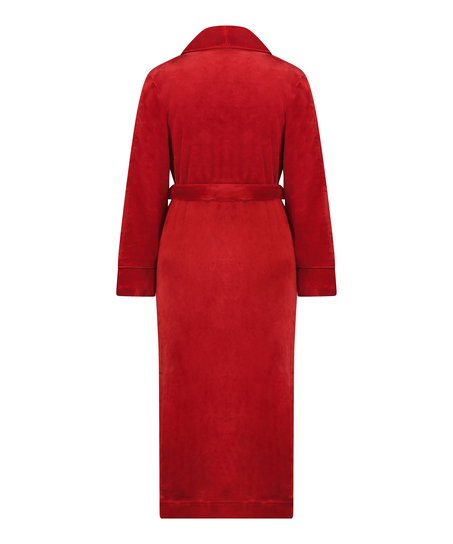 Szlafrok polarowy, Czerwony