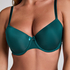 Demi Padded Underwired Bra, Zielony