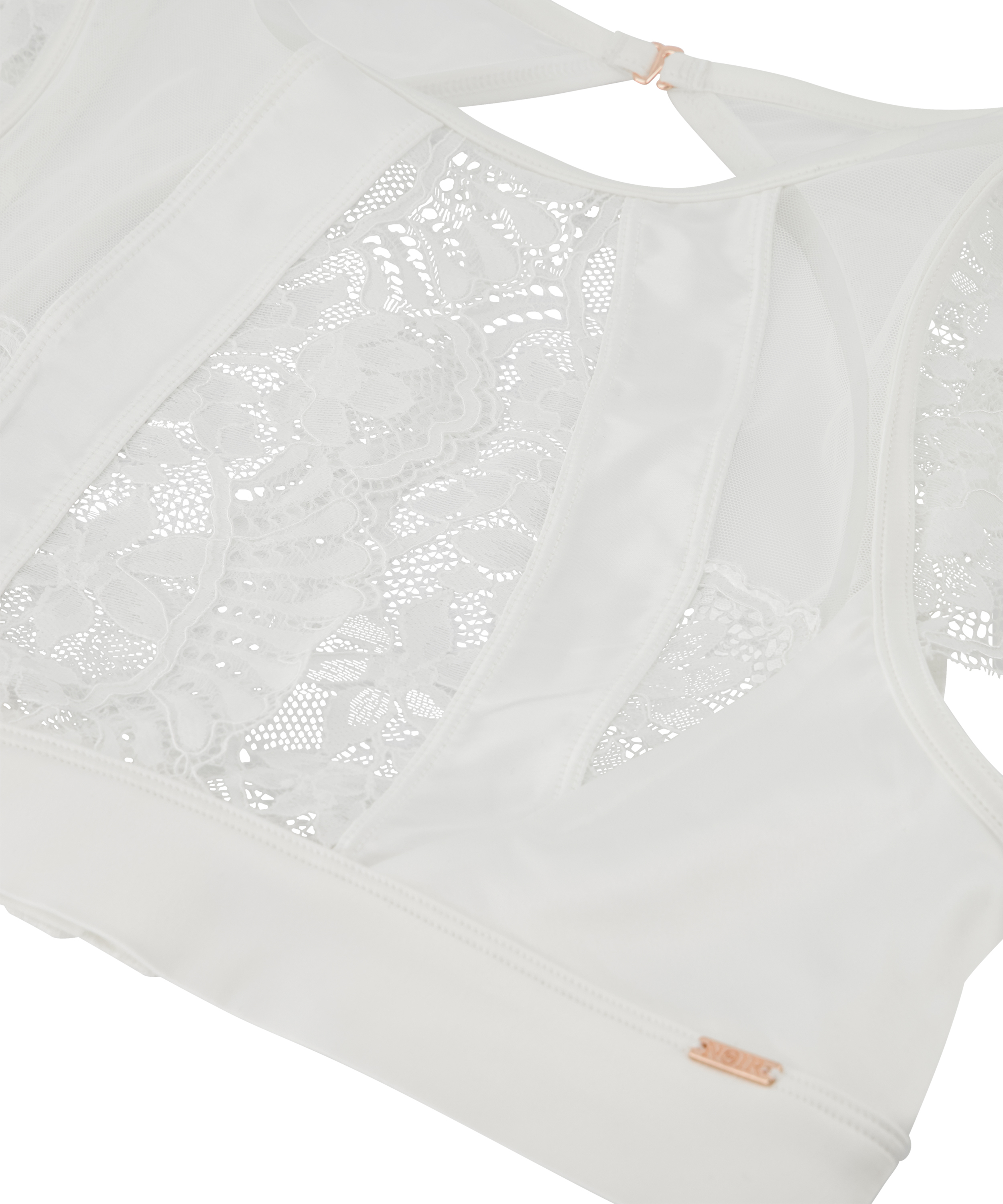 Biustonosz bralette Indigo, Biały, main