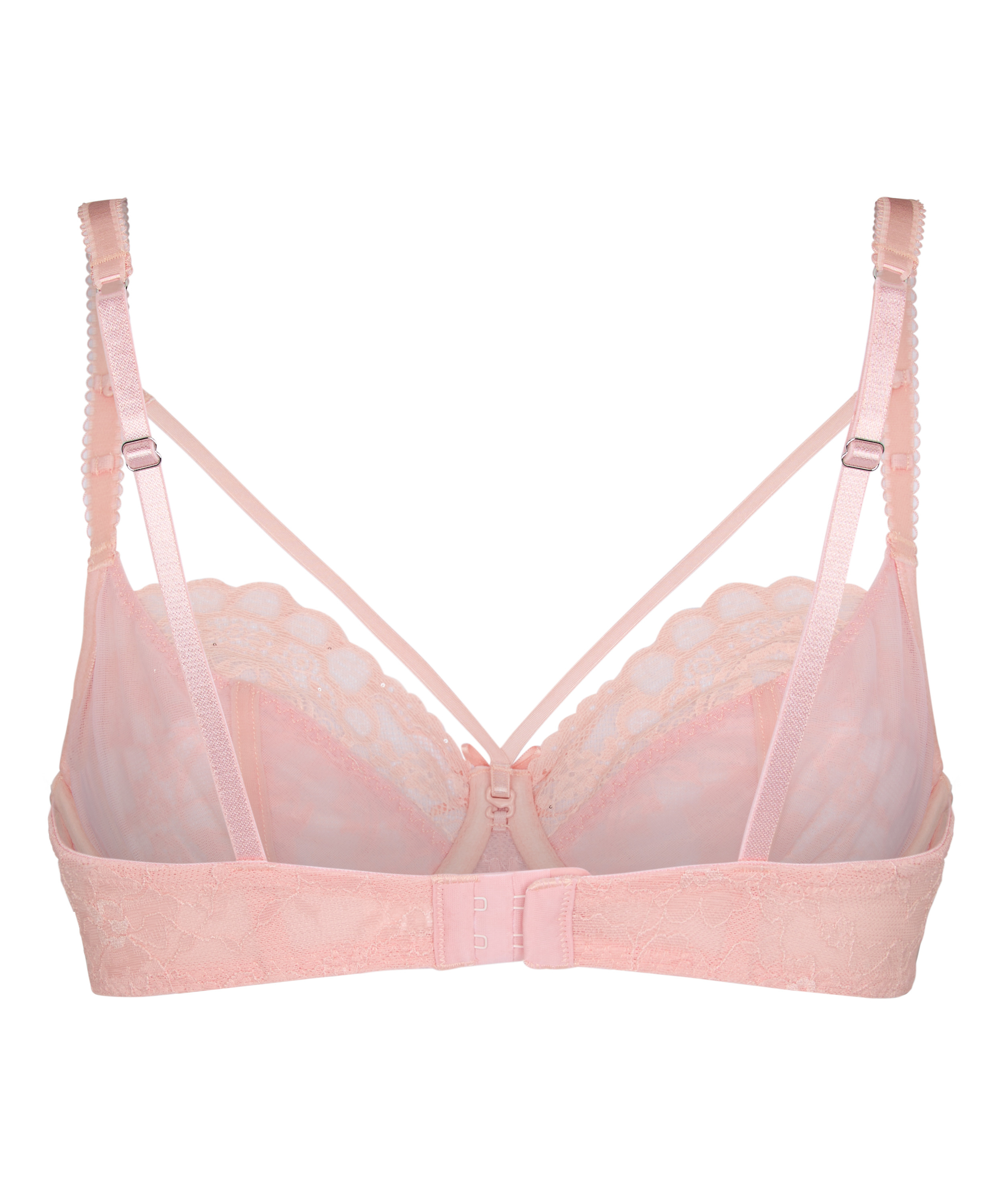 Nieusztywniony biustonosz z fiszbinami Isadora, R&oacute;żowy, main