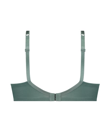 Biustonosz nieusztywniany z fiszbinami Sophie, Zielony