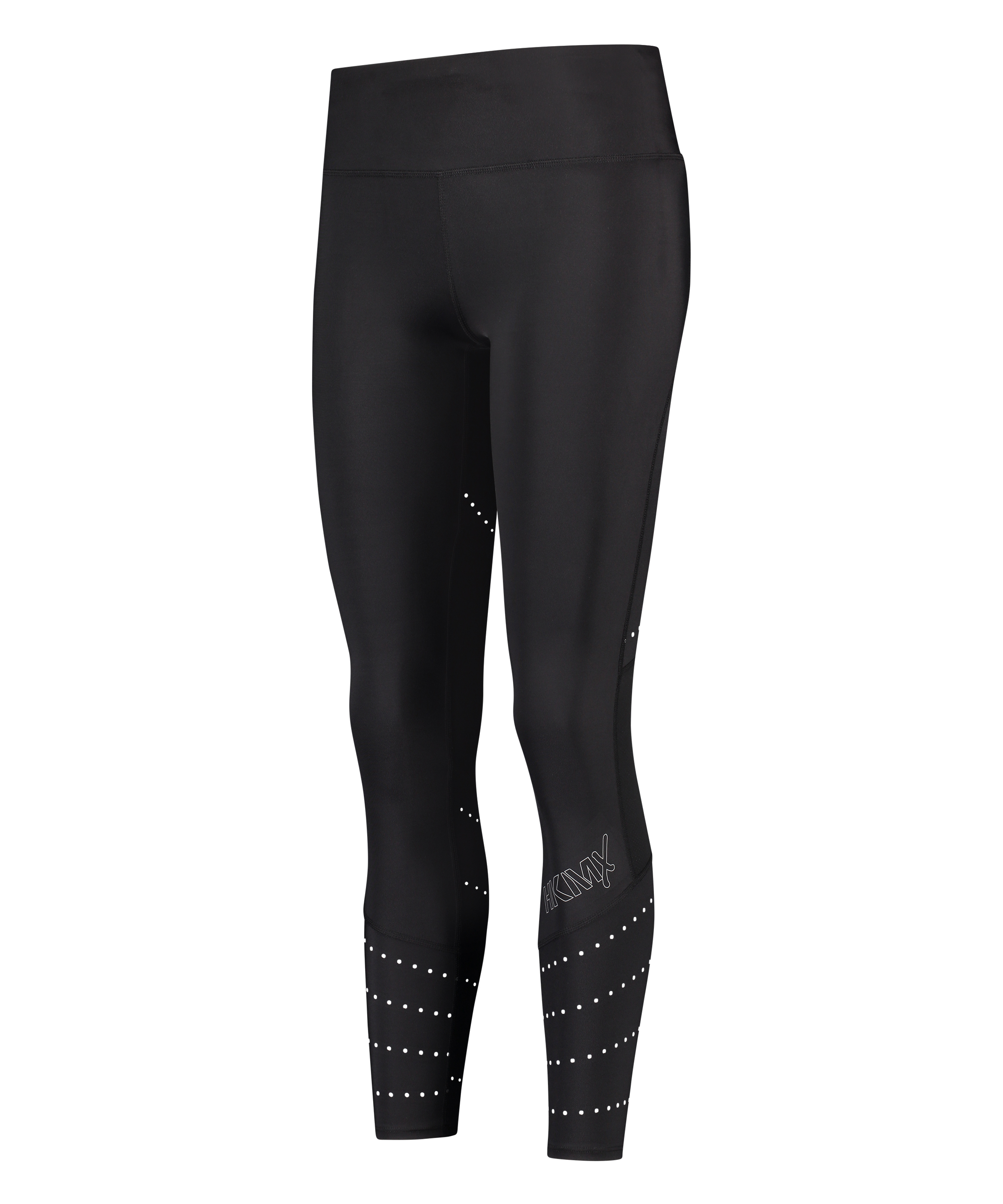 Legginsy HKMX Run Baby Run o normalnej talii, Czarny, main