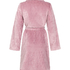 Kr&oacute;tki szlafrok fleece, Fioletowy