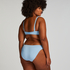 Majtki Bikini Rio Scallop, Niebieski