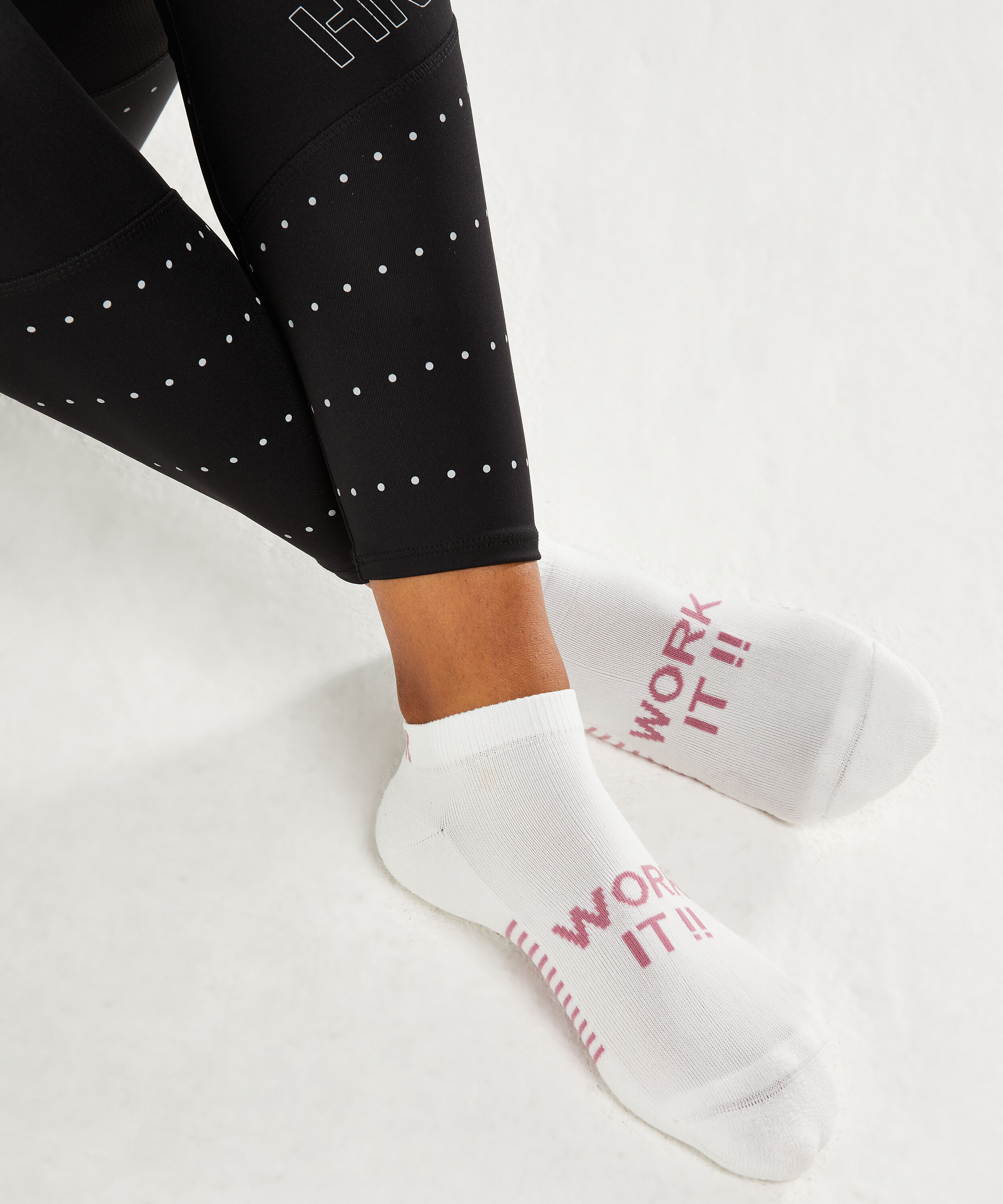 2 pary skarpet HKMX, Biały