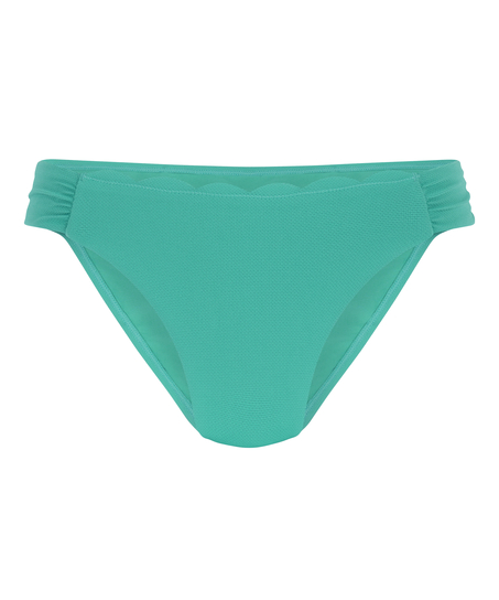 Majtki Bikini Rio Scallop, Zielony