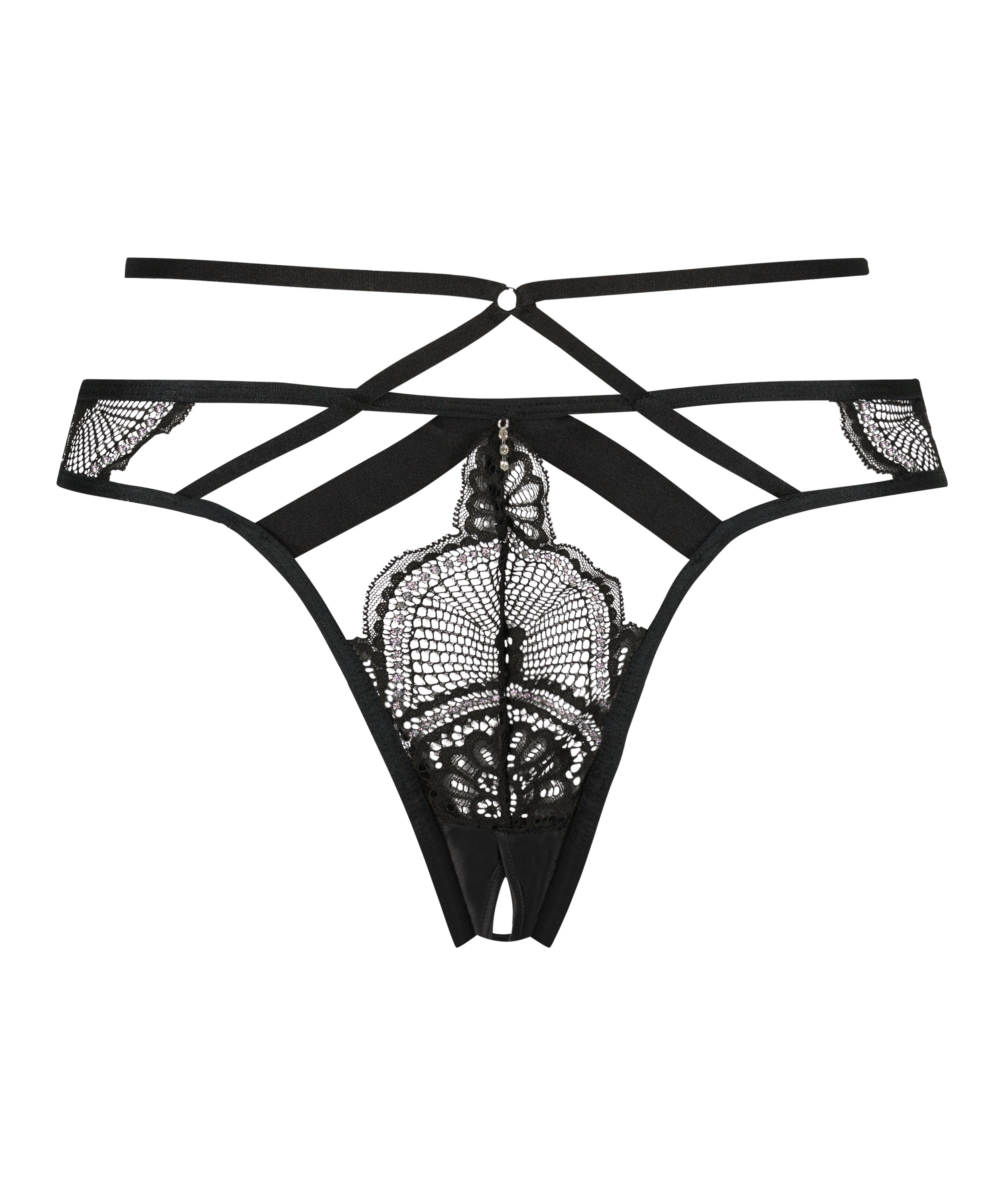 Brazyliany z otwartym krokiem Lyra, Czarny, main