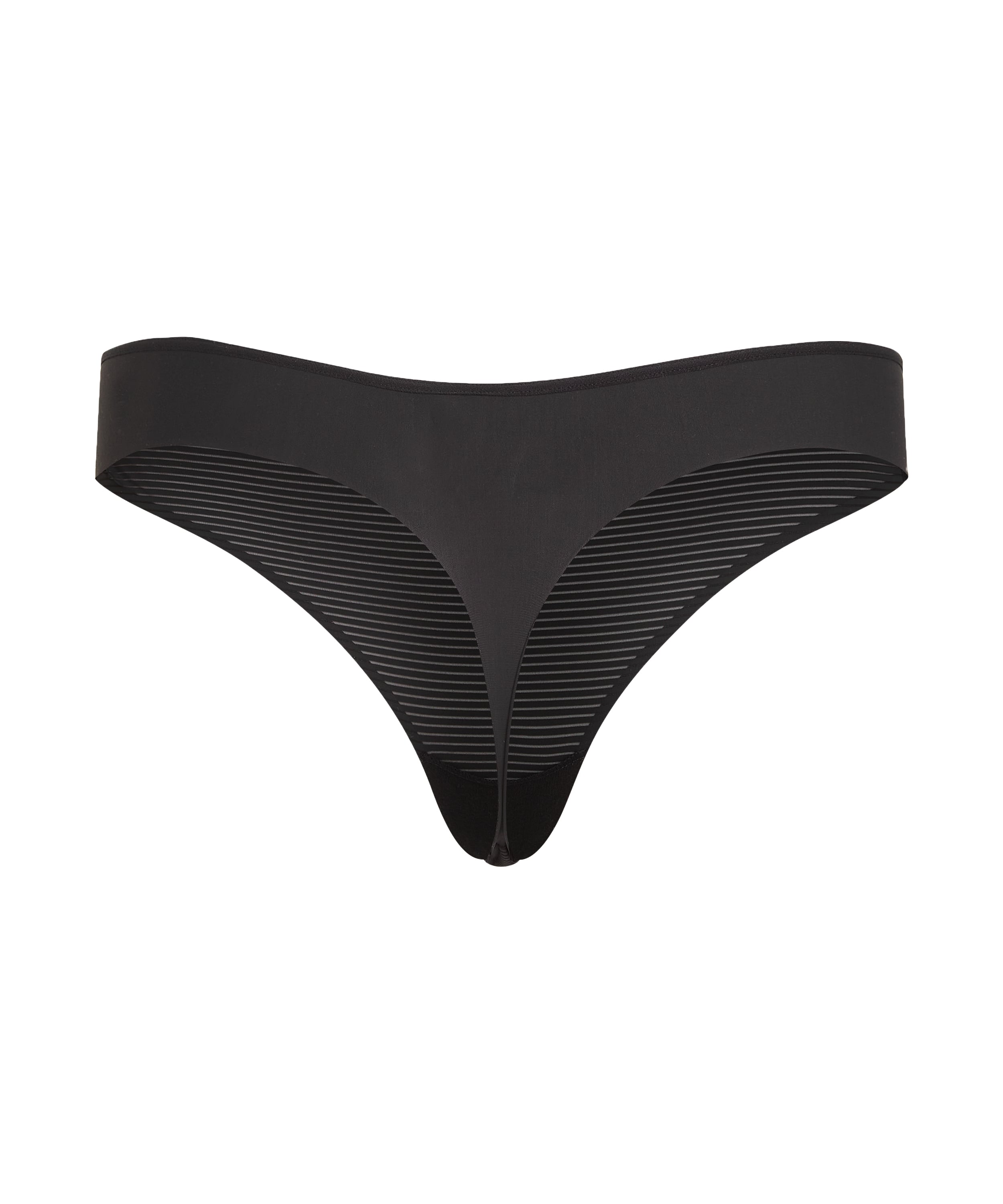 Stringi Invisible Stripe Mesh, Czarny, main