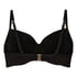 Nieusztywniona g&oacute;ra od bikini z fiszbinami Luxe, Czarny