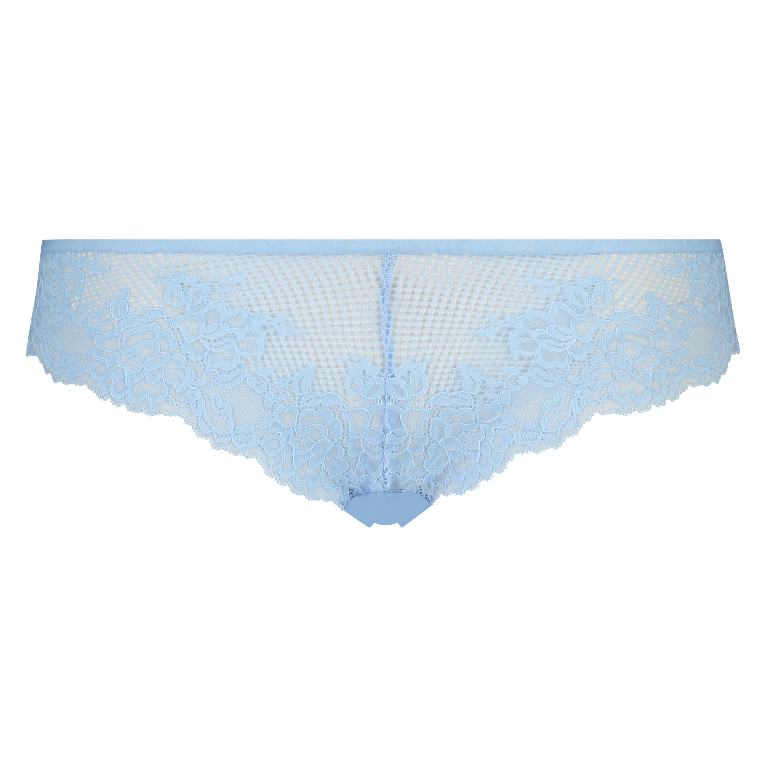 Thong Invisible lace front, Niebieski, main
