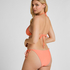 Triangle Bikini Top Luxe, Pomarańczowy