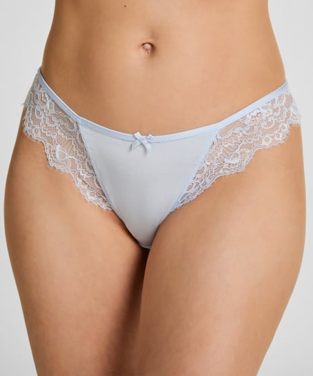 Brazyliay Caro z wysokim wycięciem, Niebieski