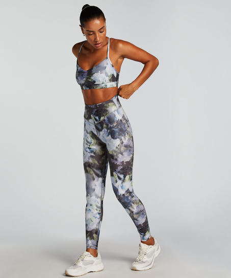 HKMX Legginsy z wysokim stanem, Szary