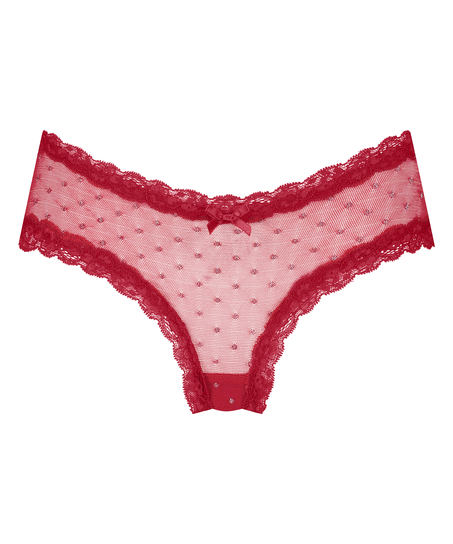Brazyliany V-shape Mesh, Czerwony
