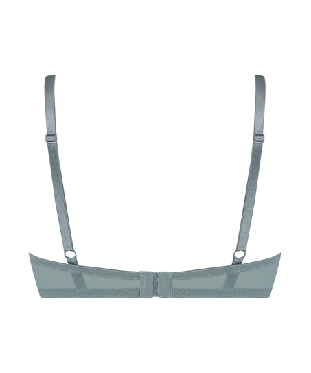 Biustonosz usztywniany z fiszbinami Teddy, Zielony