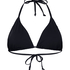 Triangle Bikini Top Luxe, Czarny