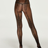 Fishnet tights Romantic, Czarny