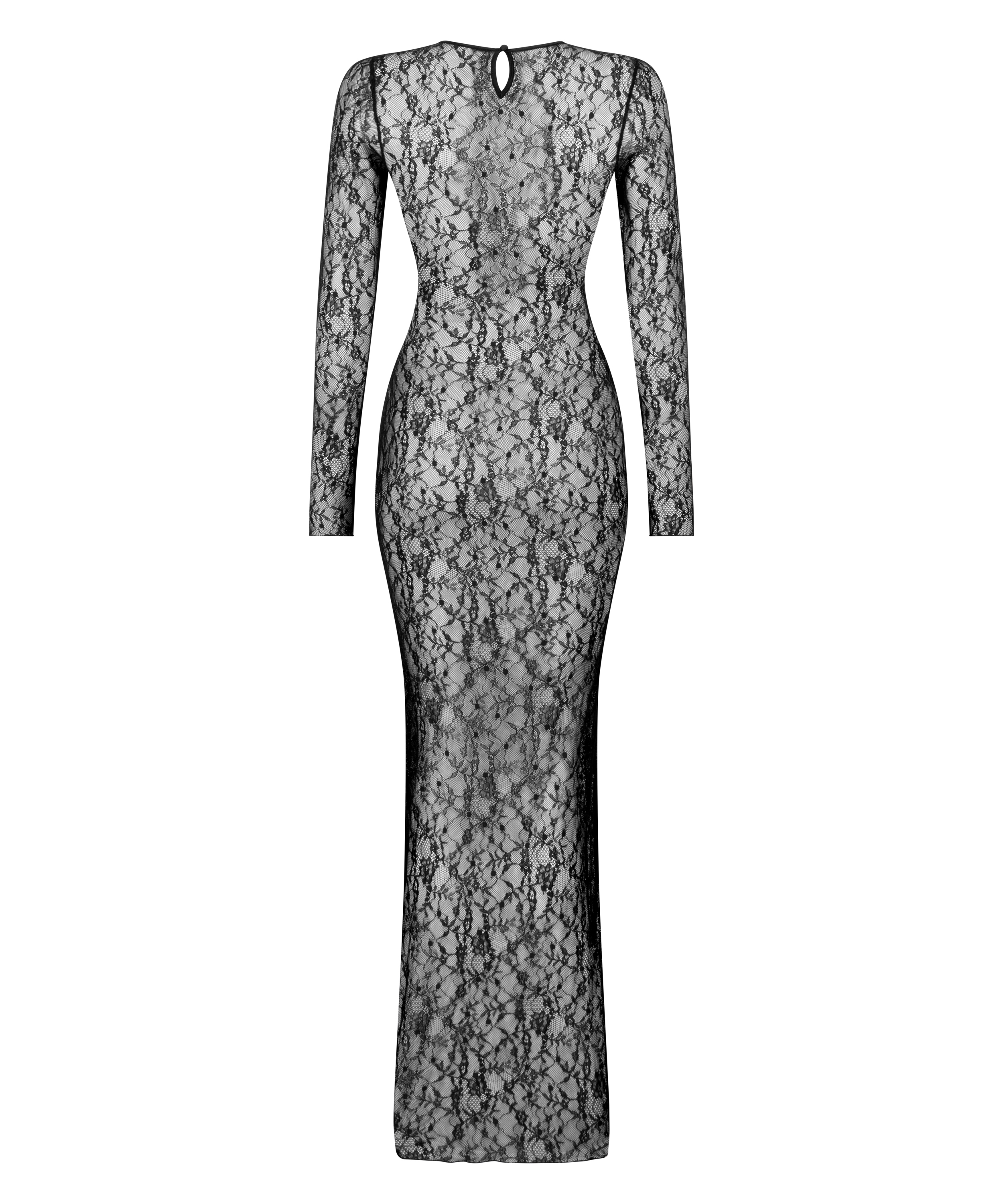 Halka Lace, Czarny, main