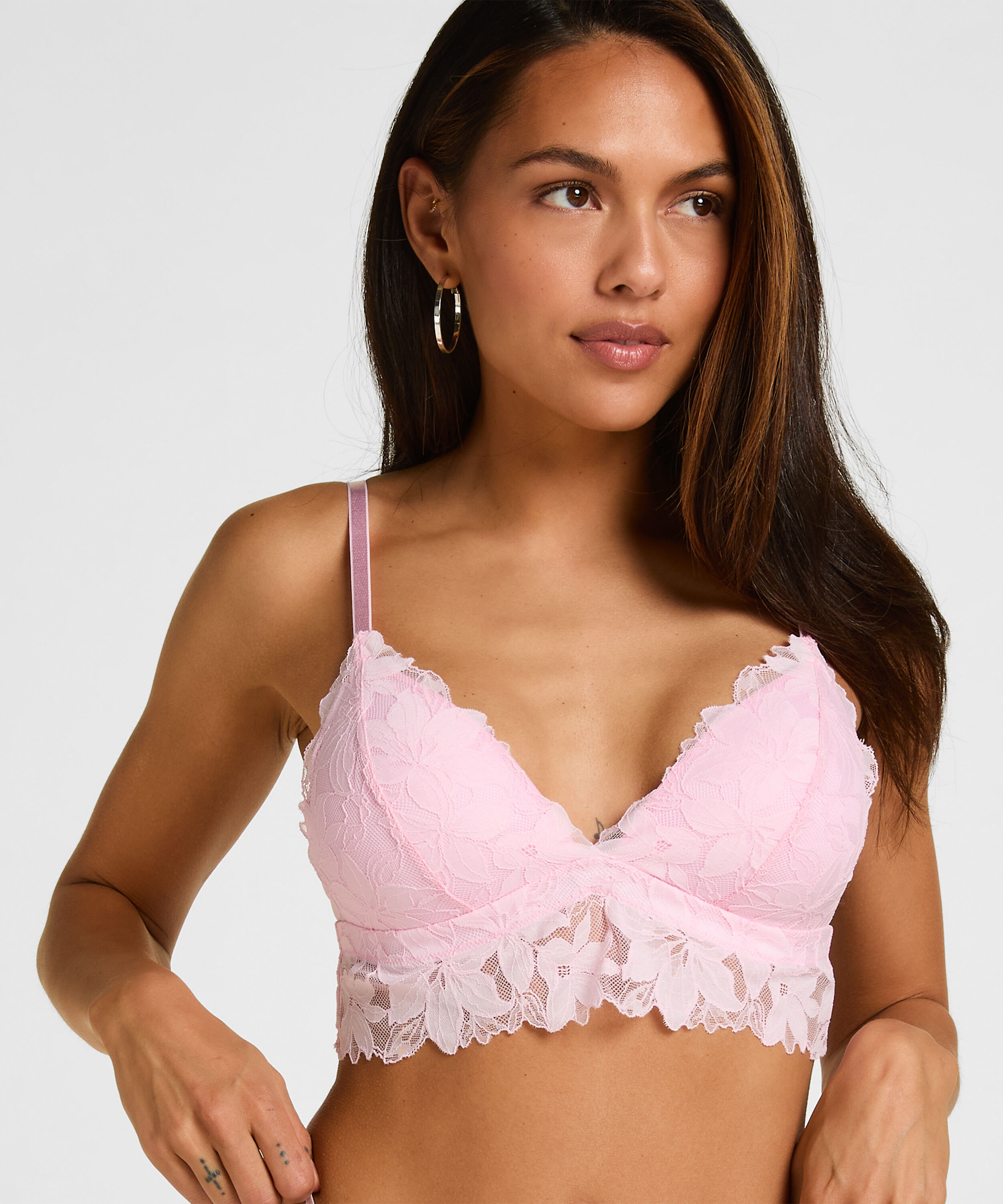 Bralette Aveline, R&oacute;żowy