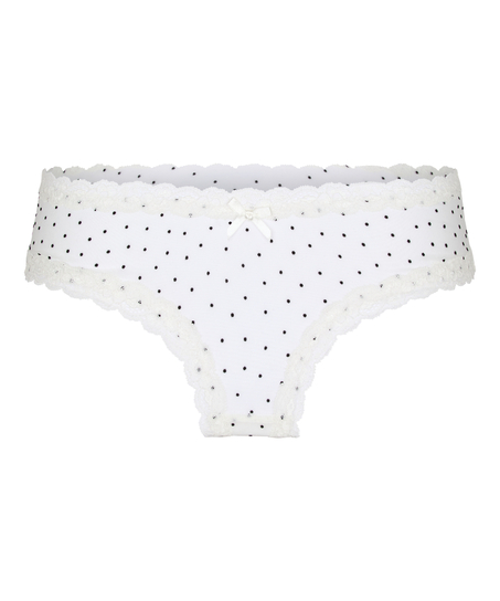 Brazyliany V-shape Mesh, Biały