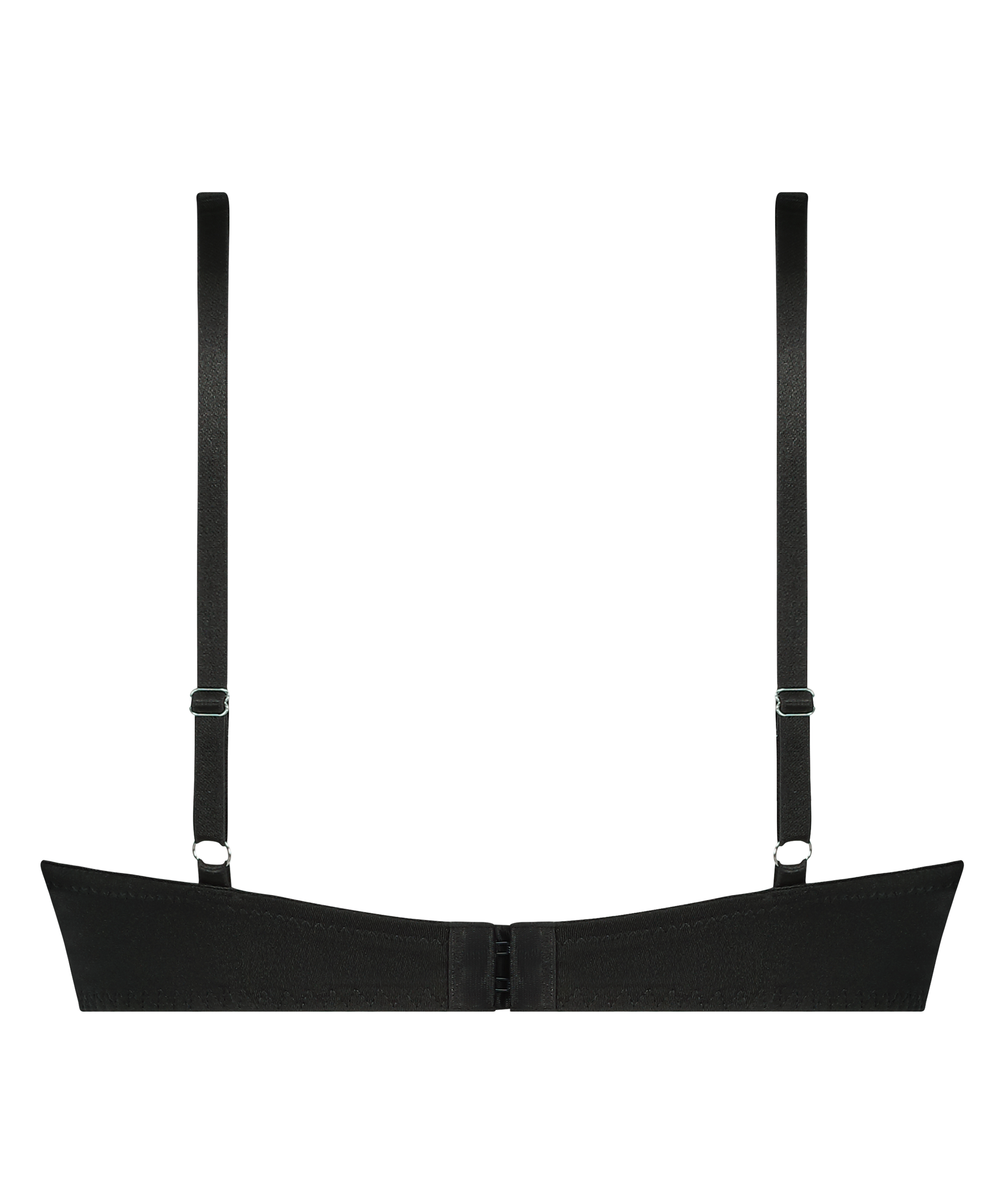 Biustonosz maksymalnie usztywniany z fiszbinami Char, Czarny, main