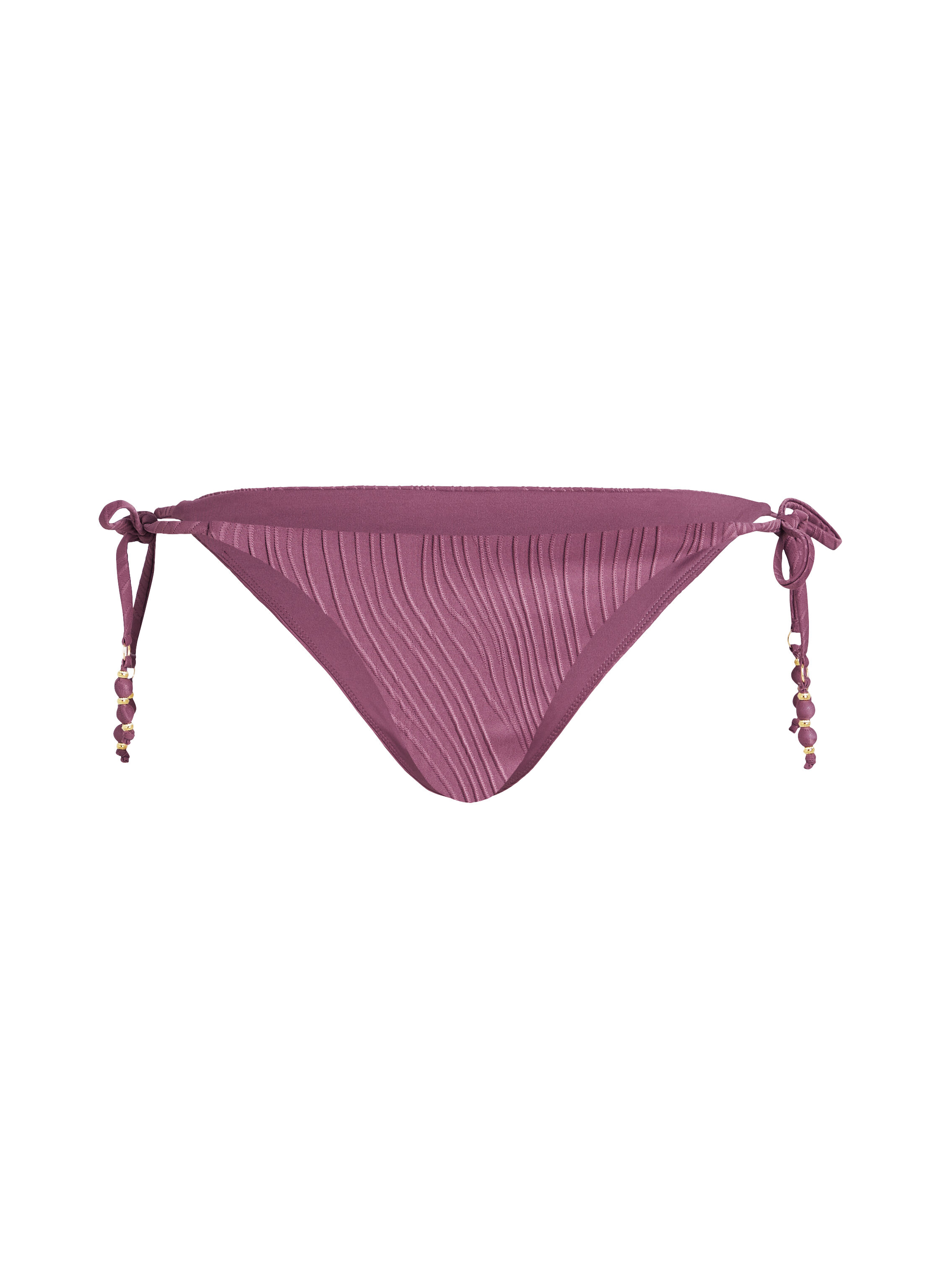 Majtki Bikini Wysoko Krojona Cozumel, Fioletowy
