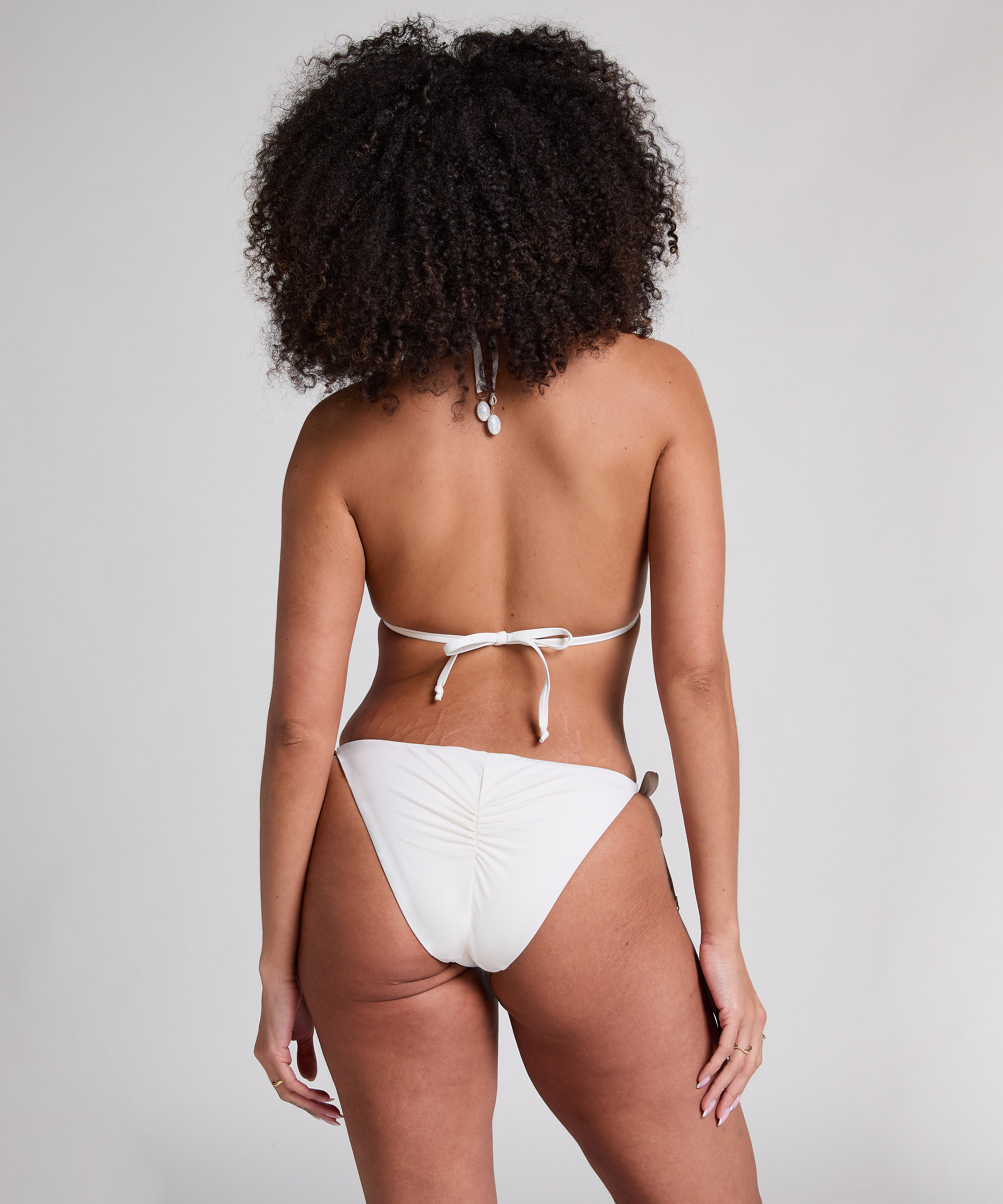 Figi od bikini Giselle Cheeky, Biały, main