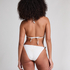 Figi od bikini Giselle Cheeky, Biały
