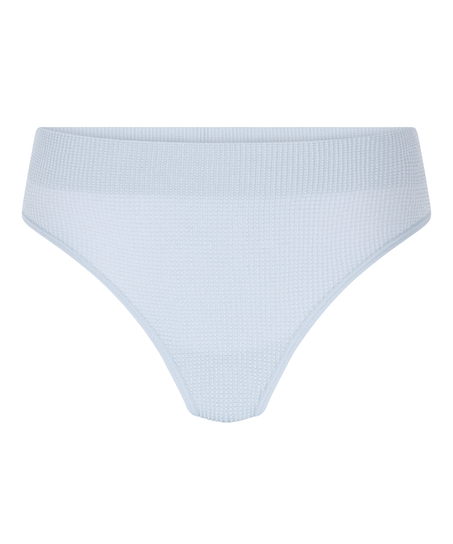 Wysoko wycięte stringi Dianne, Niebieski