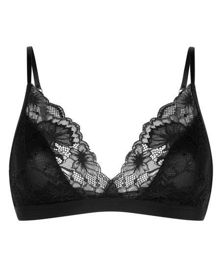 Bralette Stormi, Czarny