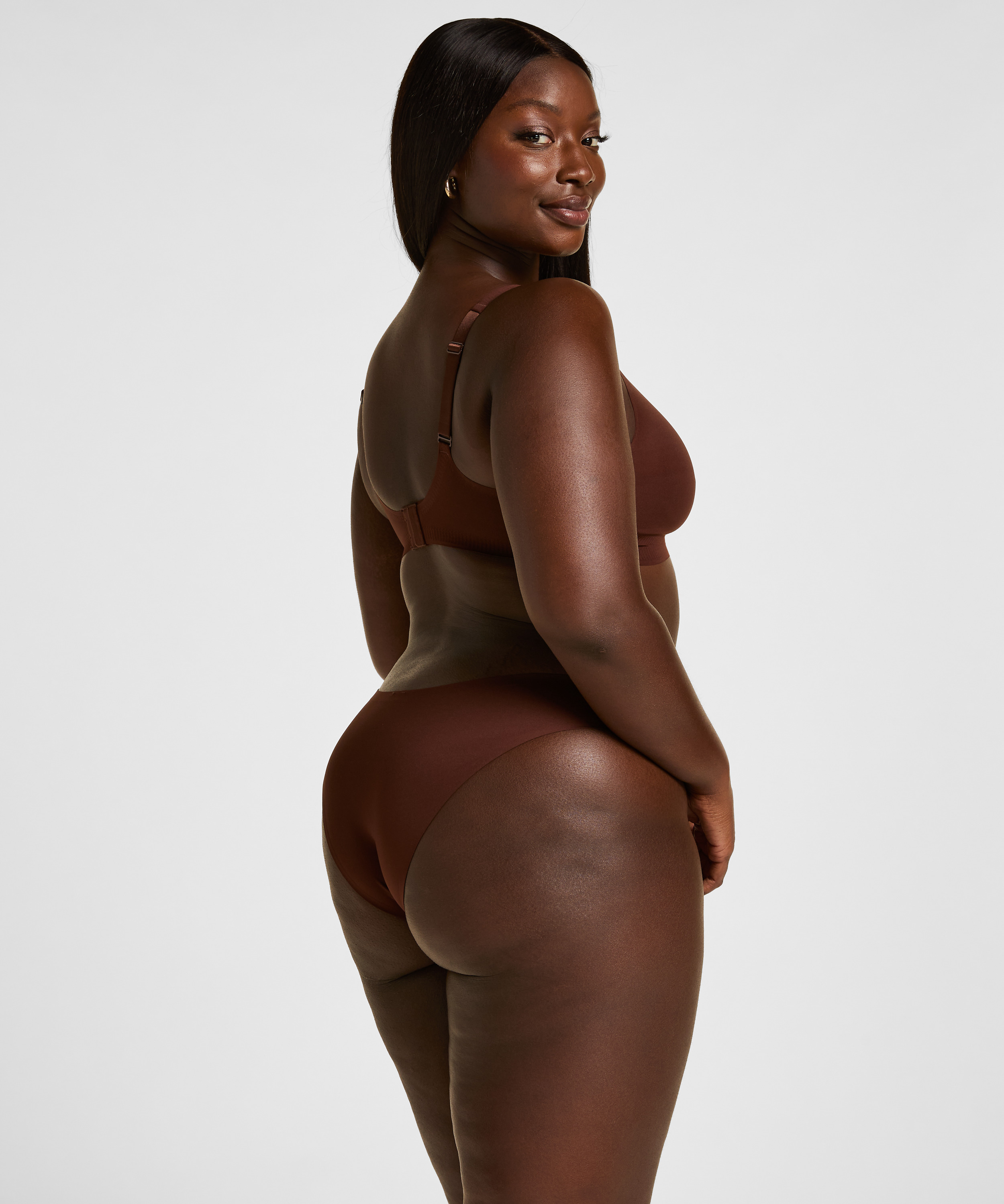 Super Comfort Biustonosz, Brązowy, main