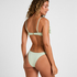 Figi Bikini Highleg Tulum, Zielony