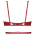 Biustonosz bralette Pleasure, Czerwony