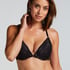 Vera Padded Push-Up Underwired Bra, Czarny