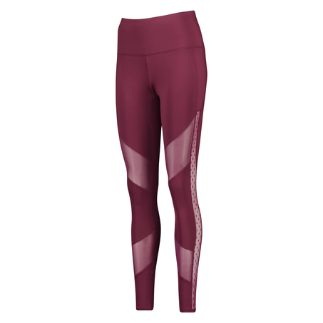 HKMX high-waist sports leggings level 2, Fioletowy