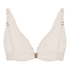 Szydełkowy top bikini Crochet, Biały