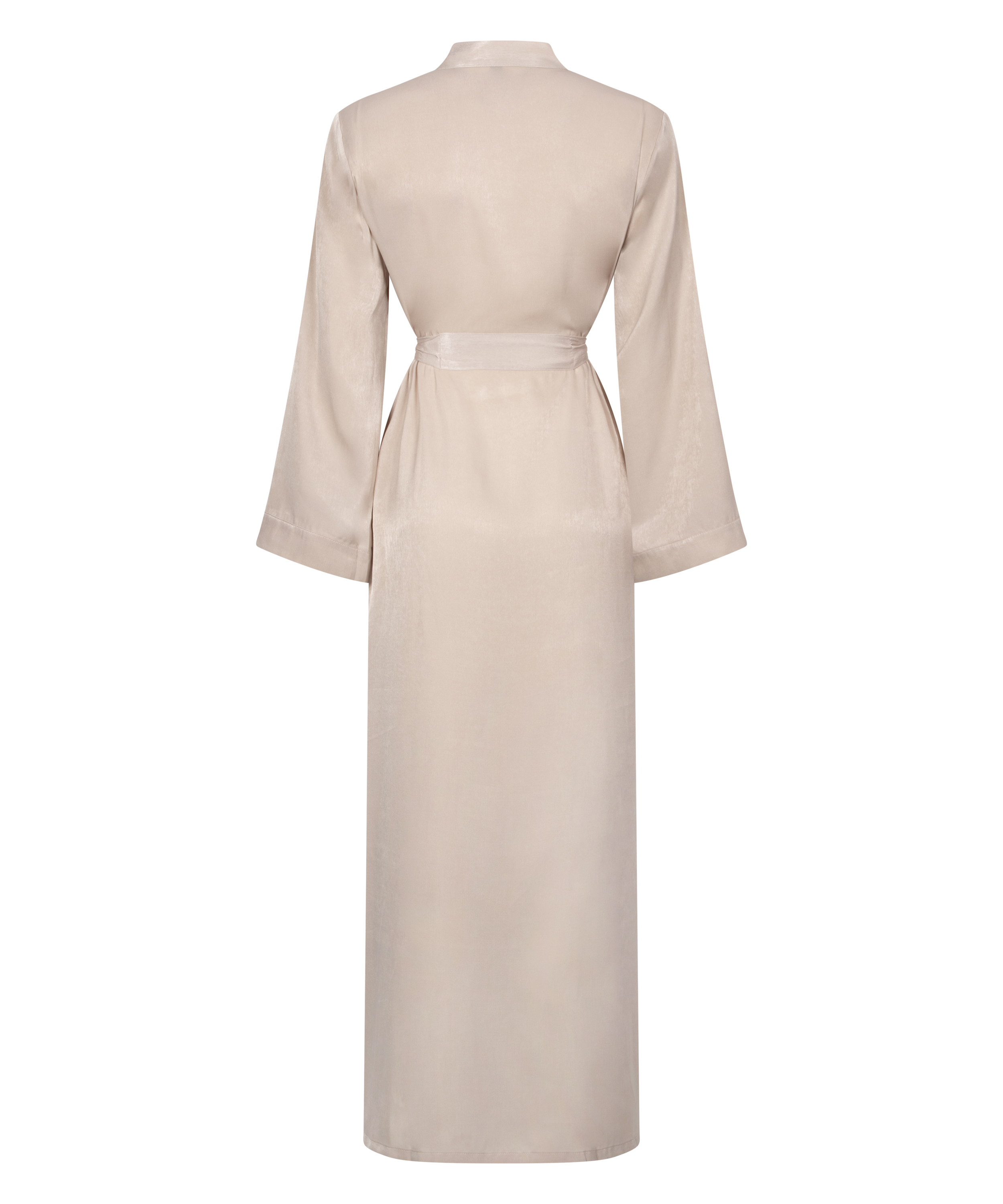 Satynowe kimono, Beżowy, main