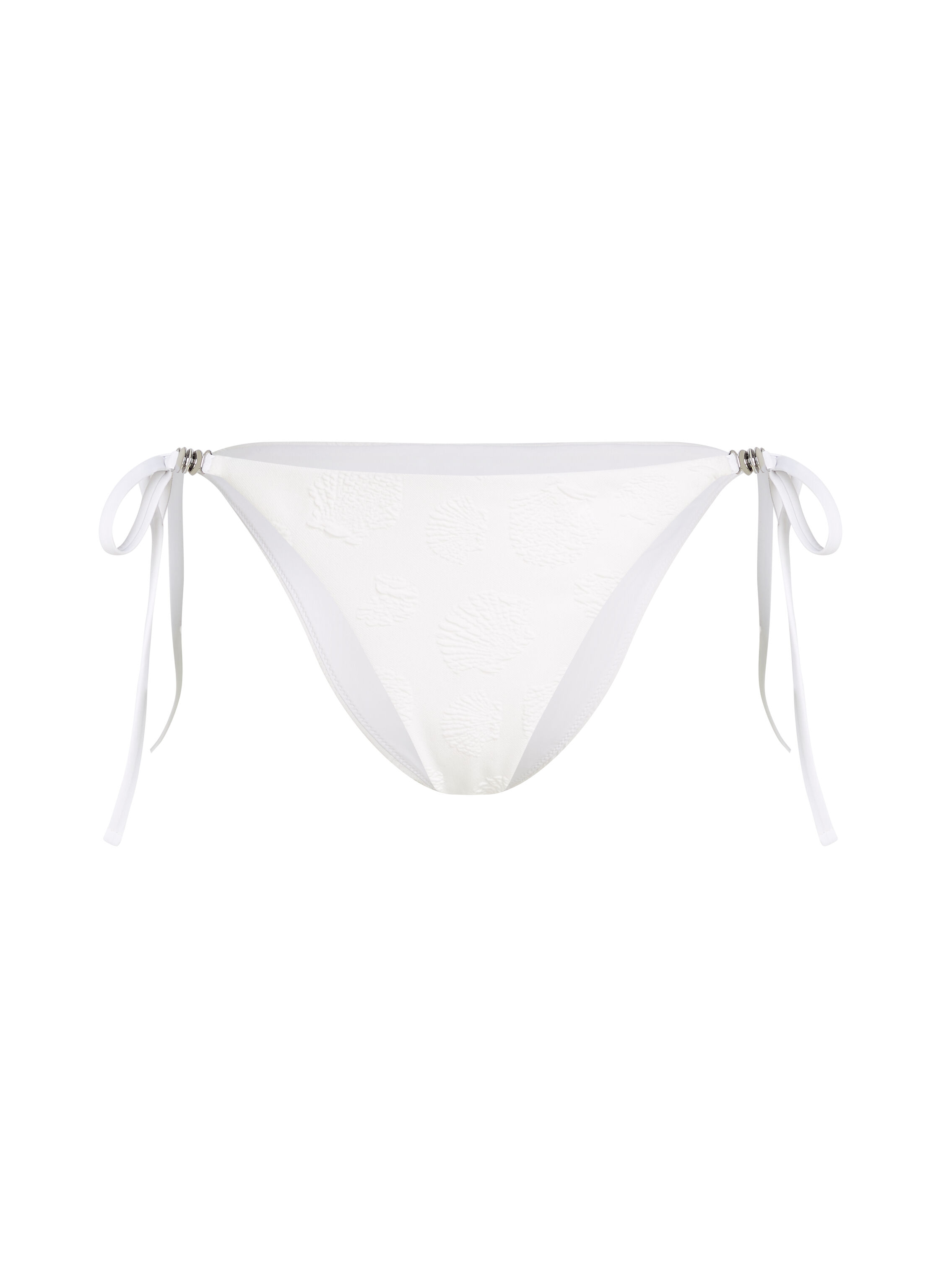 Majtki od bikini Seashell, Biały