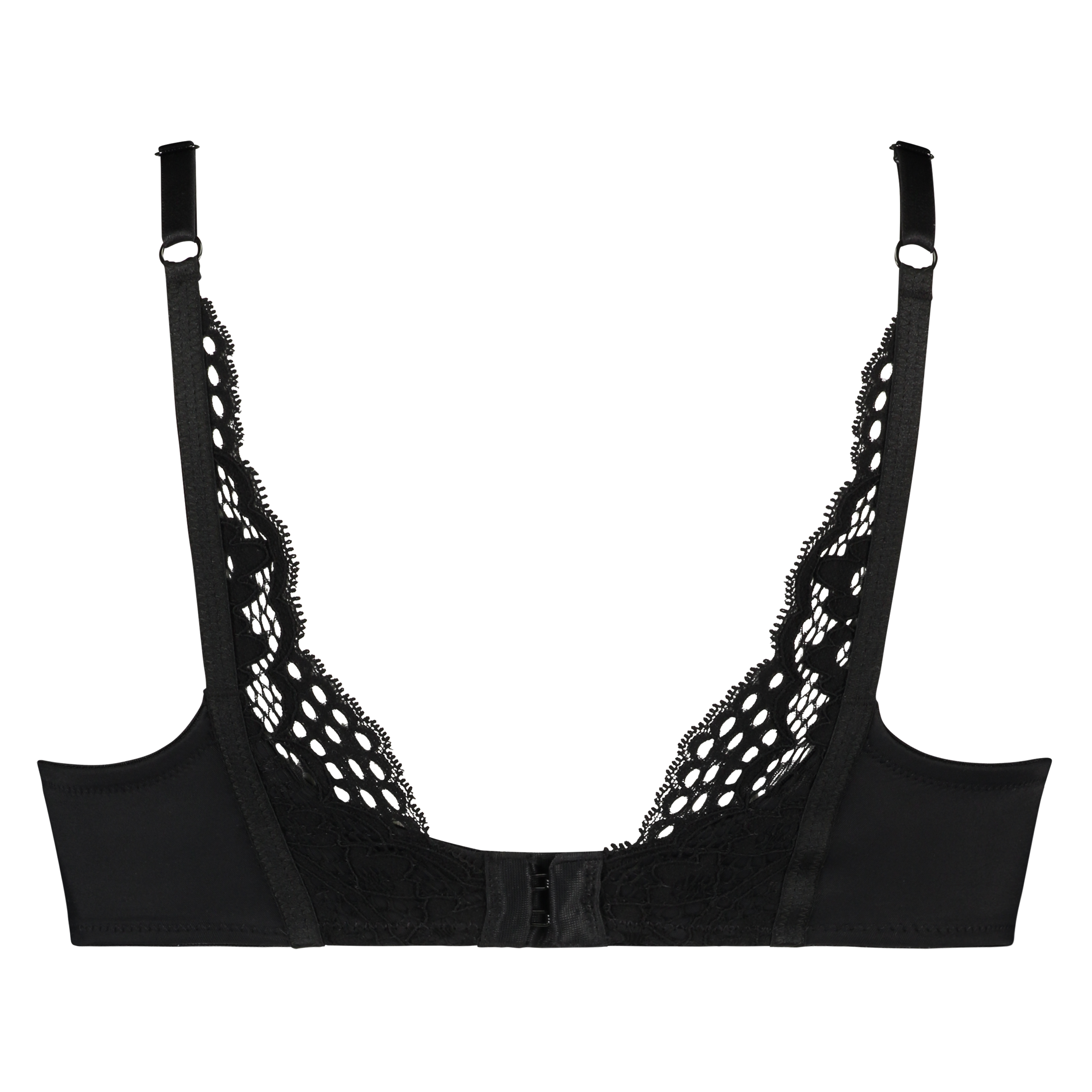 Nikki padded underwired bra, Czarny, main
